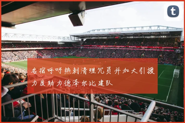 名宿呼吁热刺清理冗员并加大引援力度助力德泽尔比建队